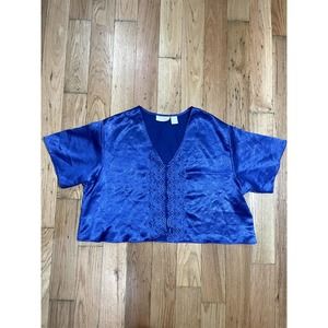 Victoria's Secret Gold Label Pajama Top